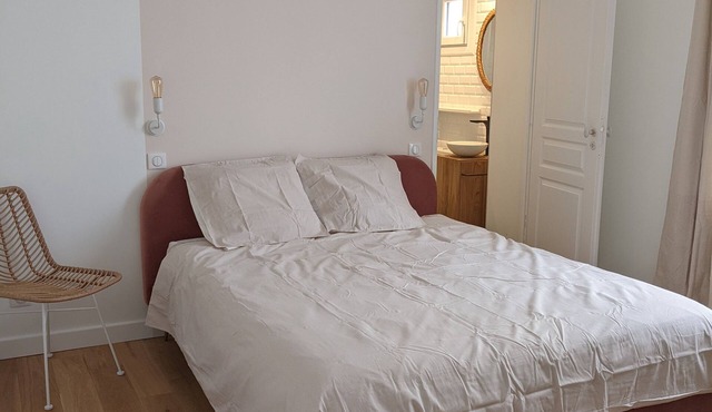 Superb apartment 10 minutes walk from the town center and the beach.