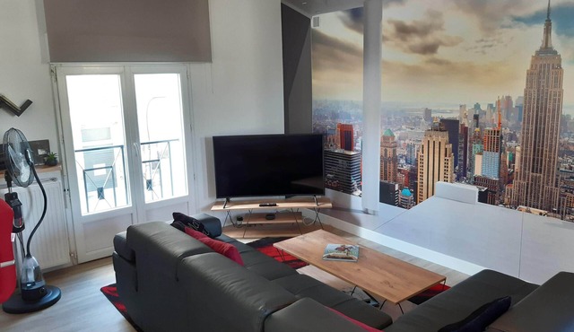 ★Superb apartment Le New York view! ★ Terrace ★Parking★