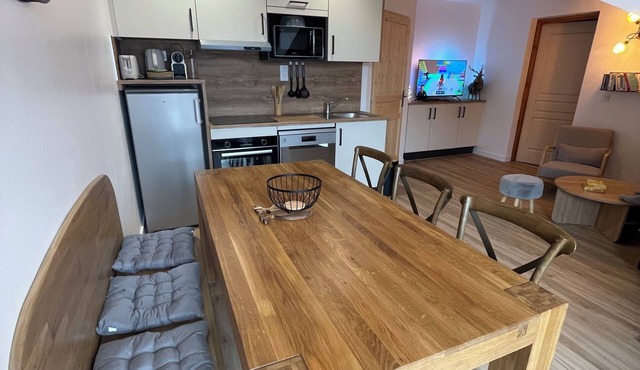 Superb apartment in Les Orres 1800, at the foot of the slopes