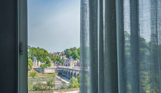 Superb Apartment in Tours City Center with Loire View