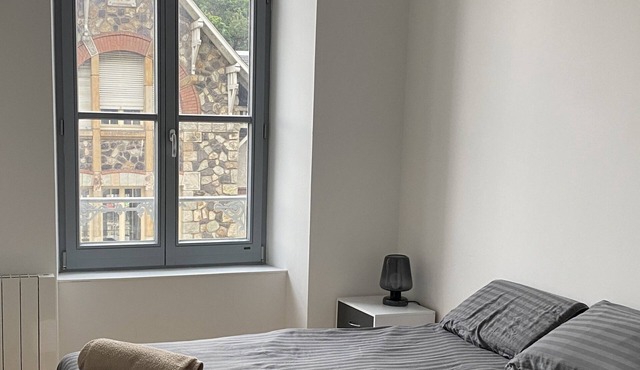 Superb apartment opposite the thermal baths