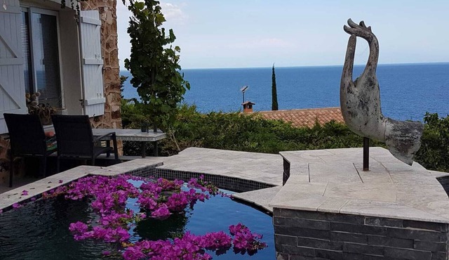 Superb Apptemment vue mer 3 pieces 80M2 Au Trayas (theoule sur mer)