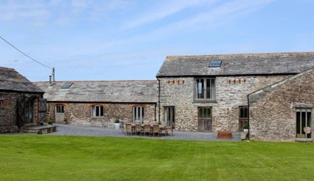 Superb barn conversion set within private grounds with Atlantic view.
