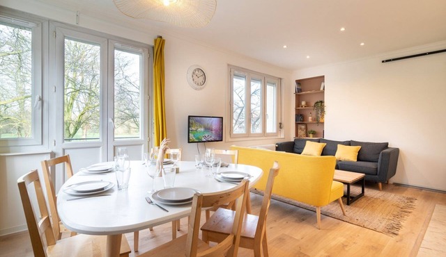 Superb bright apartment, 2 bedrooms, 5 people