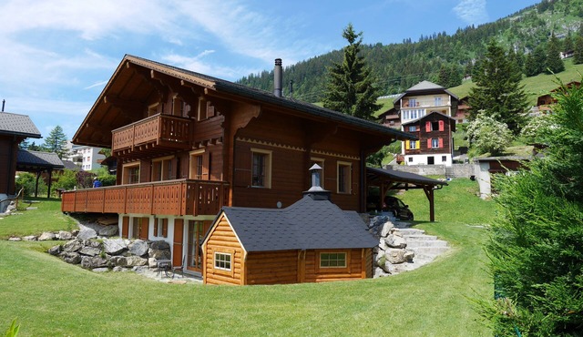 Superb Chalet with stunning mountain views, large garden, close to ski lifts