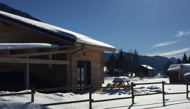 Superb new apartment in the heart of the Vercors with lovely terrace