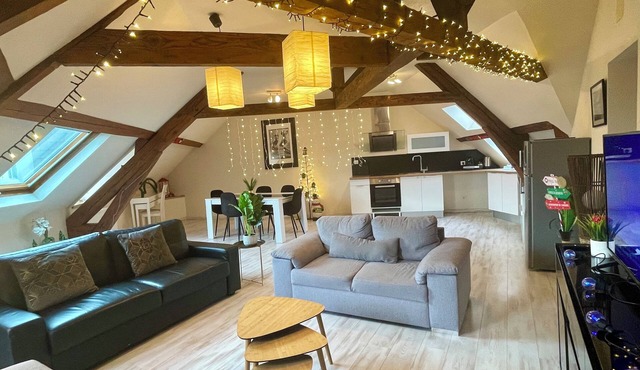 Superb furnished and equipped T3 decorated for the festive season