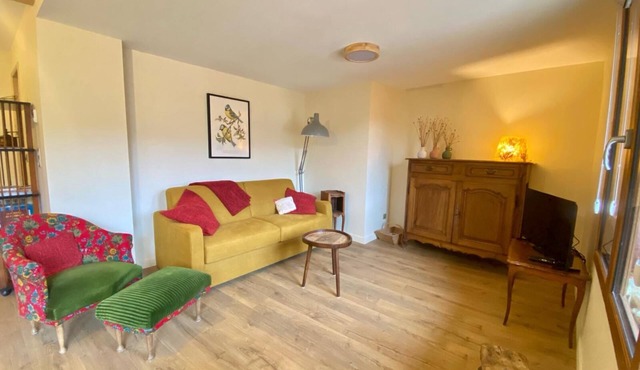 Superb High Alps gîte La Crémesine 130m2 6 people garden large terrace