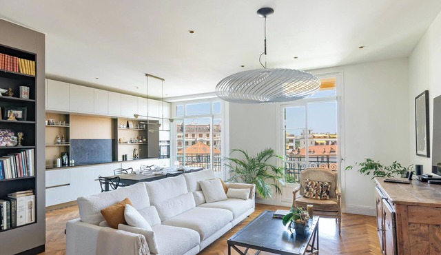 Superb light-filled 3-room apartment - Crossing South/North