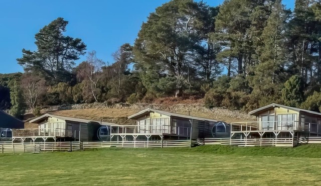 Superb lodge with luxurious and contemporary styling features.