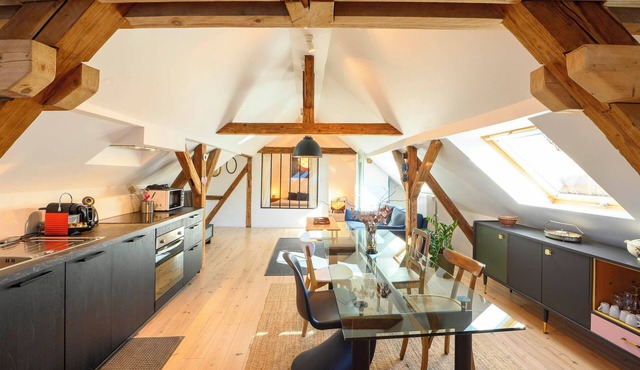 Superb loft 10min from Strasbourg