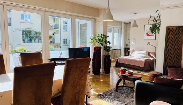 SUPERB LOFT APARTMENT, CLASS 4*, SOUTH-FACING WITH TERRACE IN THE ORANGERIE DISTRICT