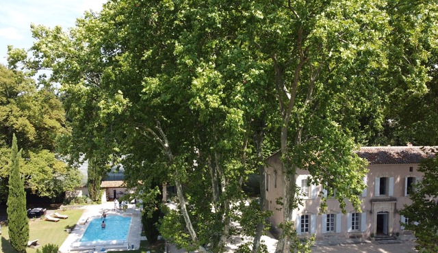 Superb Mas/Bastide XVIII Provençal, authenticity Calm magnificent view Alpilles
