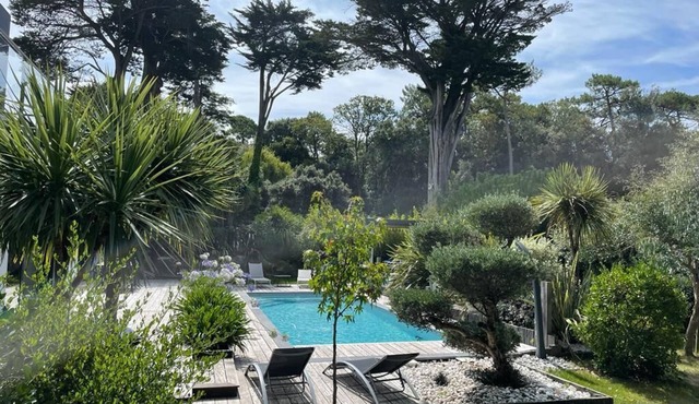 Superb modern villa 150m from the beach of Sainte Marguerite de Pornichet