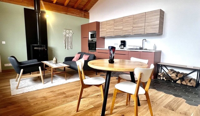 Superb new apartment in a mountain village