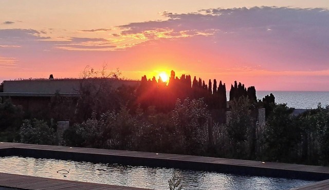 💫 Superb New Villa 2025 Sea view, swimming pool, beaches and tennis courts on foot