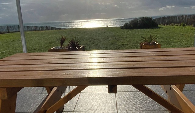 Superb oceanfront home