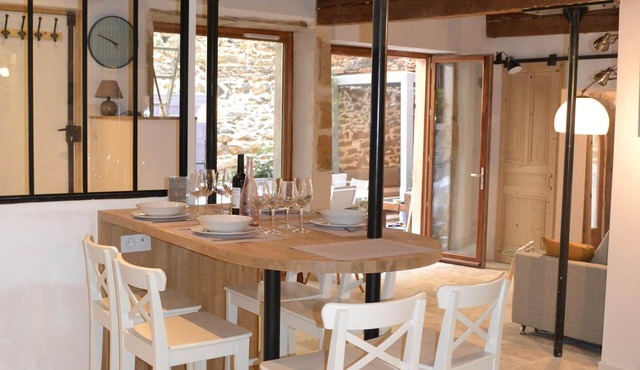 Superb old boat shop in Saone 10 minutes from Vieux Lyon