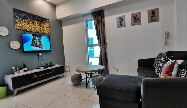 Superb Summer Garden Theme 夏天花坊主题 Sutera Avenue 3 Bedroom