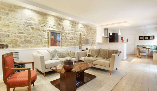 Superb Terrace Apart Champs Elysees Eiffel Tower