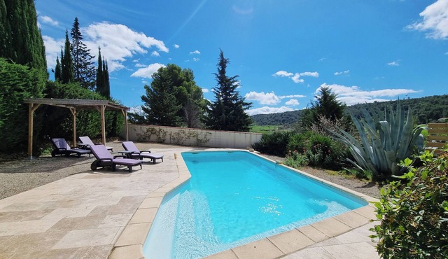 Superb villa with nice views and a private pool