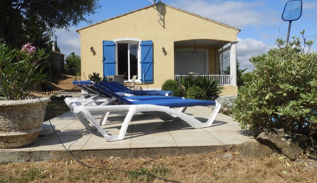 Superb view of the Minervois valley