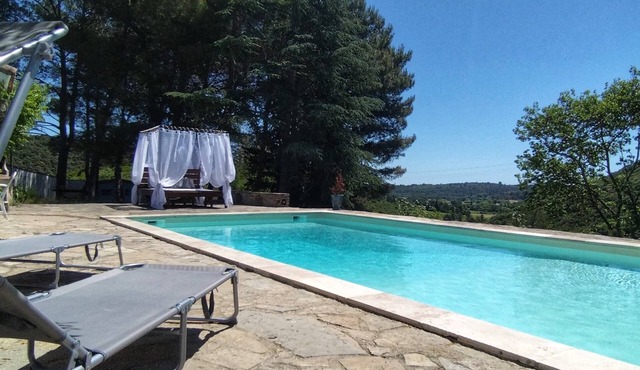 Superb Villa with pool - Exceptional view, 30min from the sea