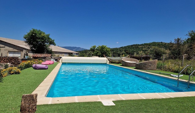 Superb villa with swimming pool in the Cevennes near the Cirque de Navacelles