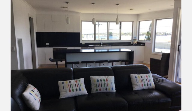 Superb waterfront apartment