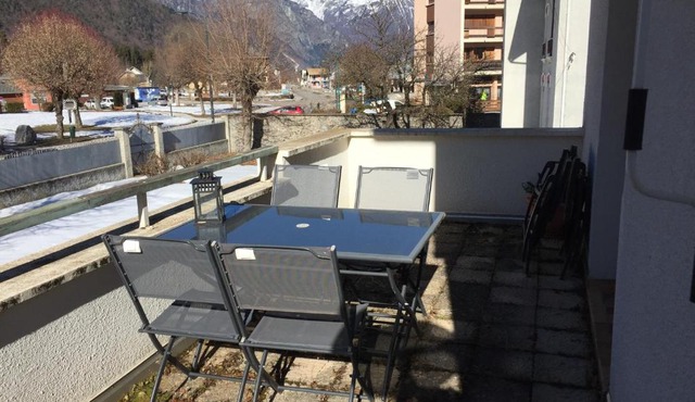 Superbe appartement à Bourg d'Oisans avec terrasse Sud