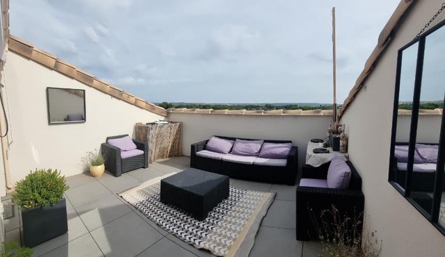 Superbe appartement en résidence - Salon de Prç