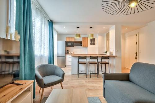 Superbe appartement aux portes de Paris WIFI et TV