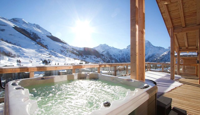 Superbe chalet avec terrasse panoramique | Sauna