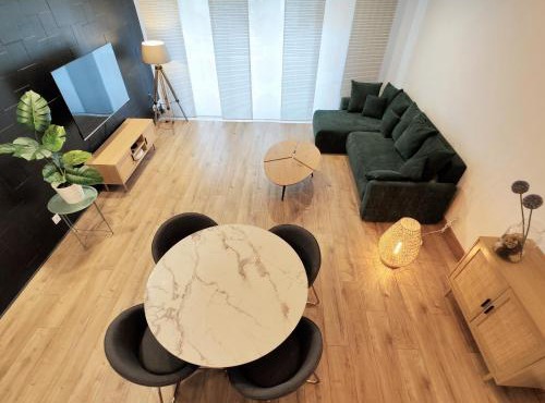 Superbe Cosy Duplex Appartement T3 Charpenne Tête D'or avec parking privé gratuit