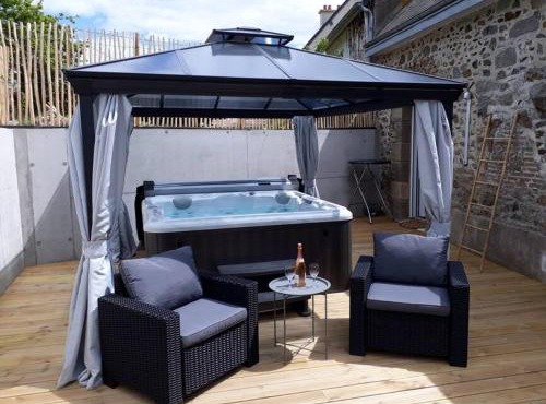 Superbe Gîte bord de mer avec jacuzzi 6 personnes