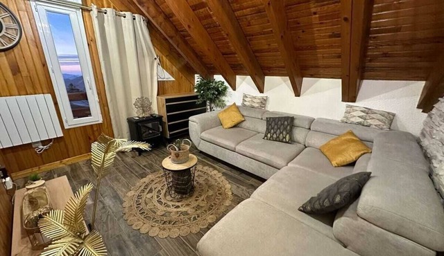 Superbe Loft Cocooning en Montagne Avec Balcon