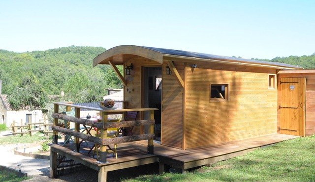 Superbe Roulotte en Pleine Nature. Idéal Pour une Parenthèse Hors du Temps !