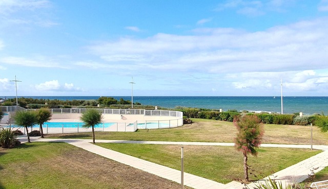 Superbe studio vue mer + piscine chauffée