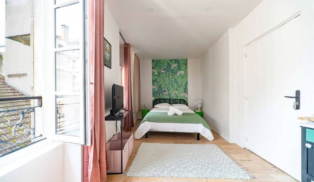 Superbe studio climatisé dans immeuble classé