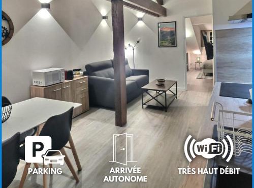 Superbe, T2 élégant, Neuf, Parking