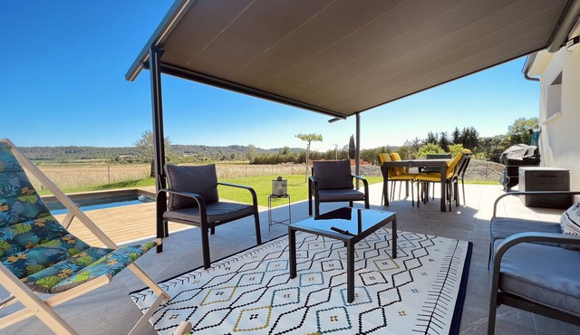 Superbe Villa Neuve Avec vue Imprenable et Piscine
