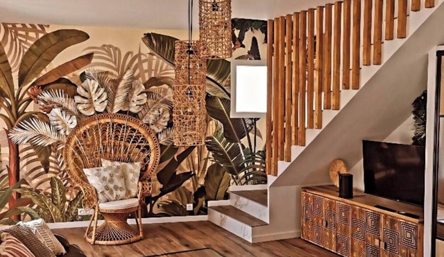 Superbe Villa à Thème "tropical" Avec Piscine Entre le Verdon et Saint Tropez