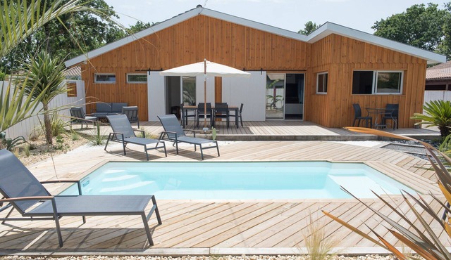 Superbe Villa Avec Piscine, spa et Boulodrome sur Cassy, à 3 mn D'andernos