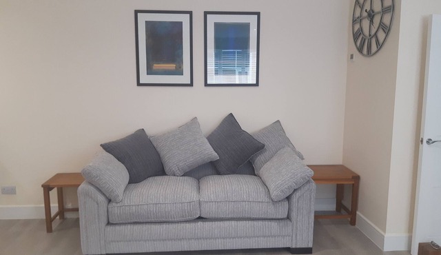 Superbly located executive apartment.