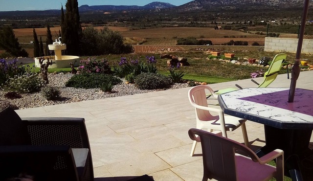 sur une Colline Belle vue