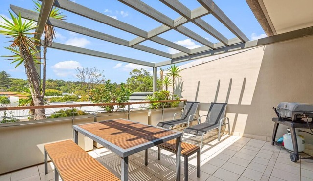 Surf at Avalon Beach and Laze on the Private Terrace