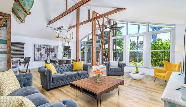 Surf House Cocoa Beach.Family-Friendly, Walk to Beach!