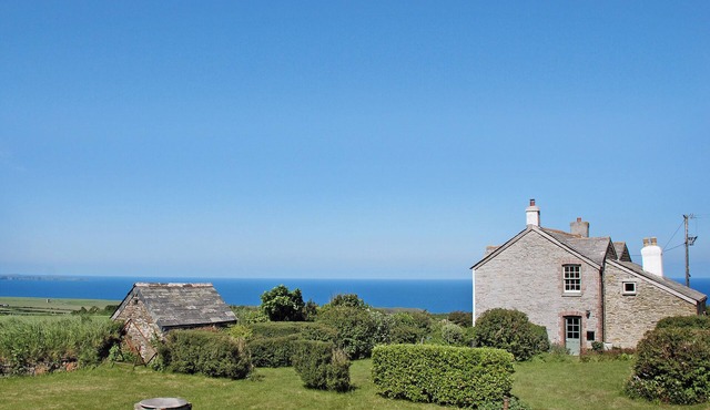 Surfing at Trebarwith Strand just one mile.