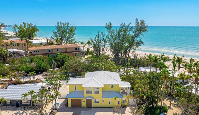 Surfside AMI; backyard oasis steps to beach, heated pool, putting green,+gear!