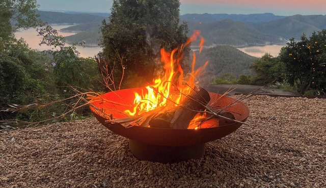 Surrounded by nature with panoramic mountain views